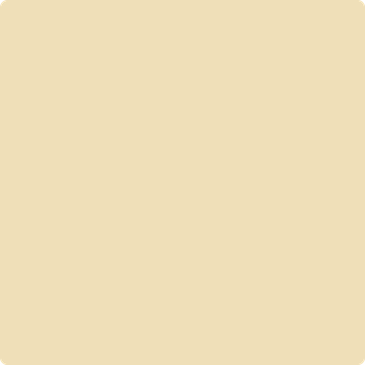 Benjamin Moore Color HC-30 Philadelphia Cream wet, dry color sample.