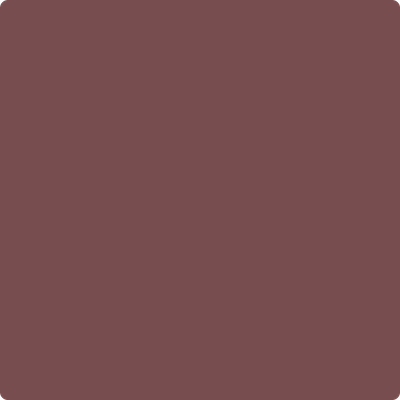 Benjamin Moore Color HC-61 New London Burgundy