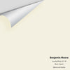 Digital color swatch of Benjamin Moore's Acadia White OC-38 Peel & Stick Sample available at Ricciardi BRothers in PA, DE, & NJ.