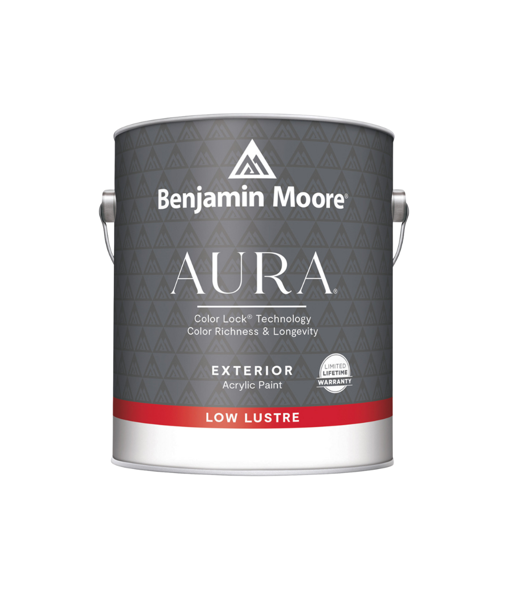 Benjamin Moore Aura Exterior Paint Low Lustre available at Ricciardi Brothers.