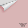 Digital color swatch of Benjamin Moore's Pink Attraction 1255 Peel & Stick Sample available at Ricciardi BRothers in PA, DE, & NJ.