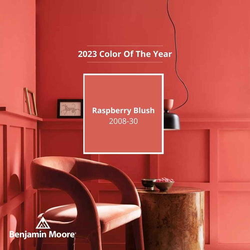 Benjamin Moore's Color of the Year 2023 2008-30 Raspberry Blush