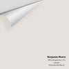 Digital color swatch of Benjamin Moore's White Winged Dove 1457 Peel & Stick Sample available at Ricciardi BRothers in PA, DE, & NJ.