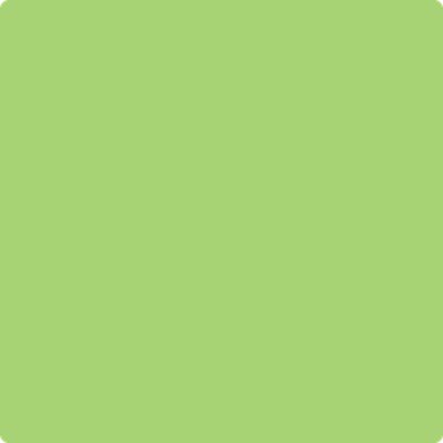 Benjamin Moore's 2031-40 Spring Meadow Green Paint Color