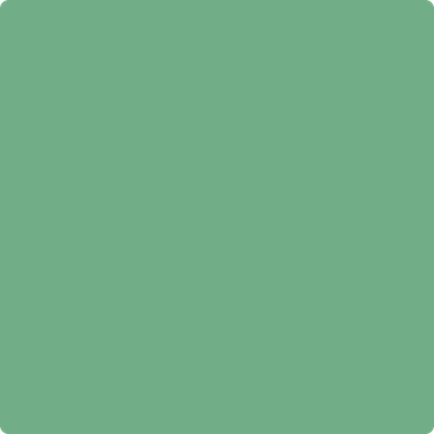 Benjamin Moore's 2035-40 Stokes Forest Green Paint Color