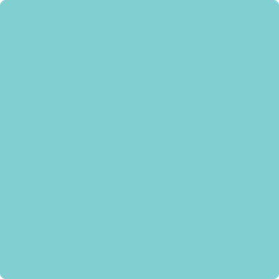 Benjamin Moore's 2048-50 Tropicana Cabana Paint Color