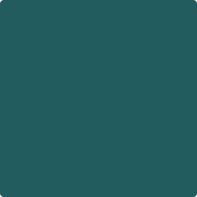 Benjamin Moore's 2049-20 Oasis Blue Paint Color