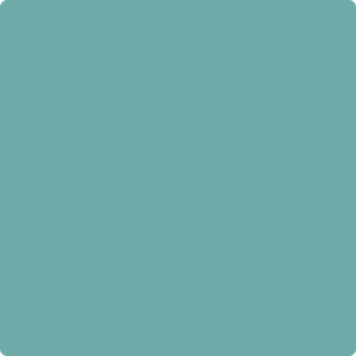 Benjamin Moore's 2050-40 Florida Keys Blue Paint Color