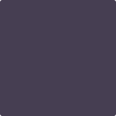 Benjamin Moore's 2070-20 Plum Royale Paint Color