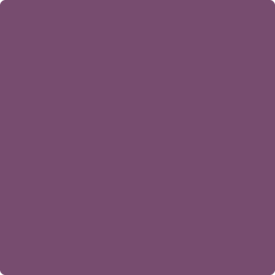Benjamin Moore's 2073-30 Passion Plum Paint Color