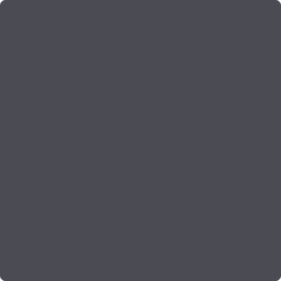 Benjamin Moore's 2118-30 Ebony Slate Paint Color