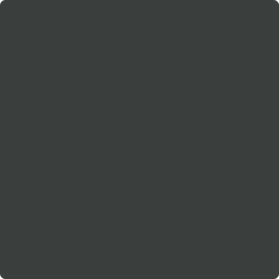 Benjamin Moore's 2135-10 Blacktop Paint Color