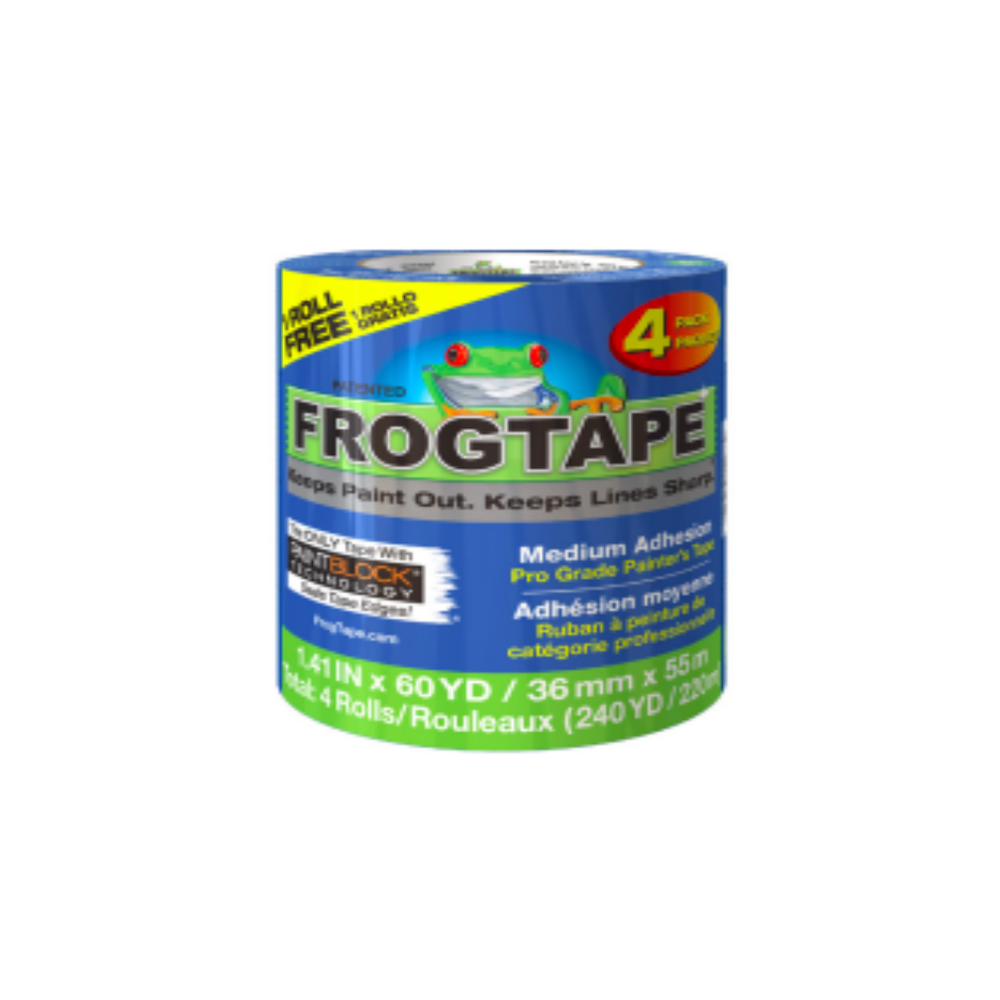 Pro Grade Blue 1-1/2" Painter’s Tape 4PK